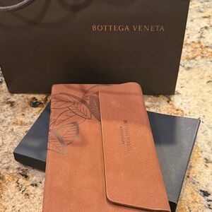 Bottega Veneta Brown Leather Planner